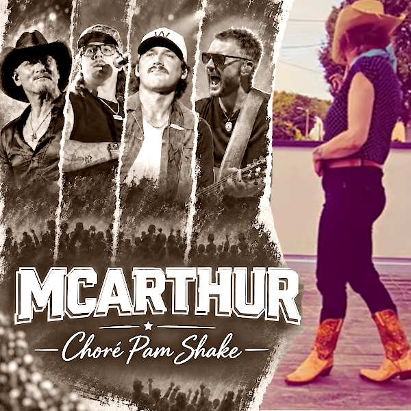 Visuel article McArthur, country line dance chorégraphiée par Pam Shake sur la chanson de HARDY, Eric Church, Morgan Wallen et Tim McGraw.